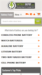 Mobile Screenshot of batterydepot.com